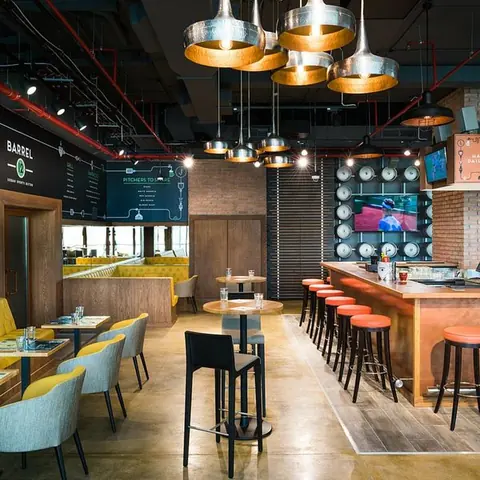 Interior of Barrel 12, Palm Jumeirah, Dubai, UAE