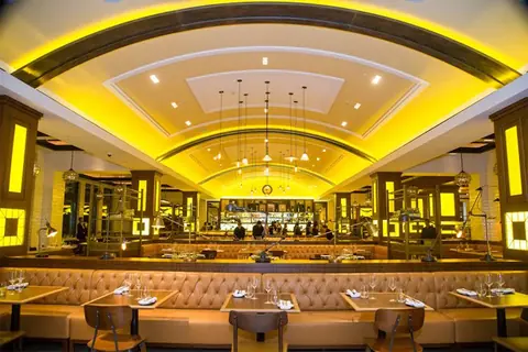 Interior of Bread Street Kitchen, Atlantis the Palm, Dubai, UAE
